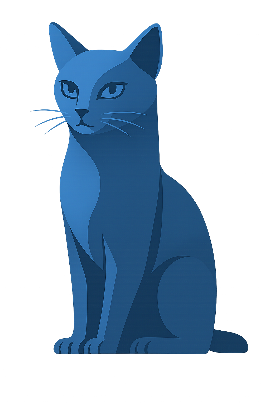 Stylized cat